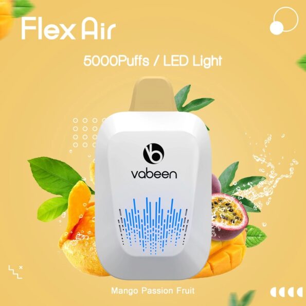 mango peach guava – flex air (5000 puffs) (copie)